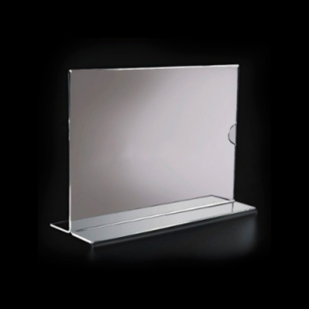 KIT DE 20 DISPLAY DE MESA DE ACRILICO FOLHA A4 T HORIZONTAL, , large